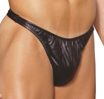 Mens Leather Thong