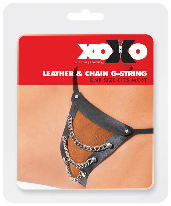 Leather and Chain G-String