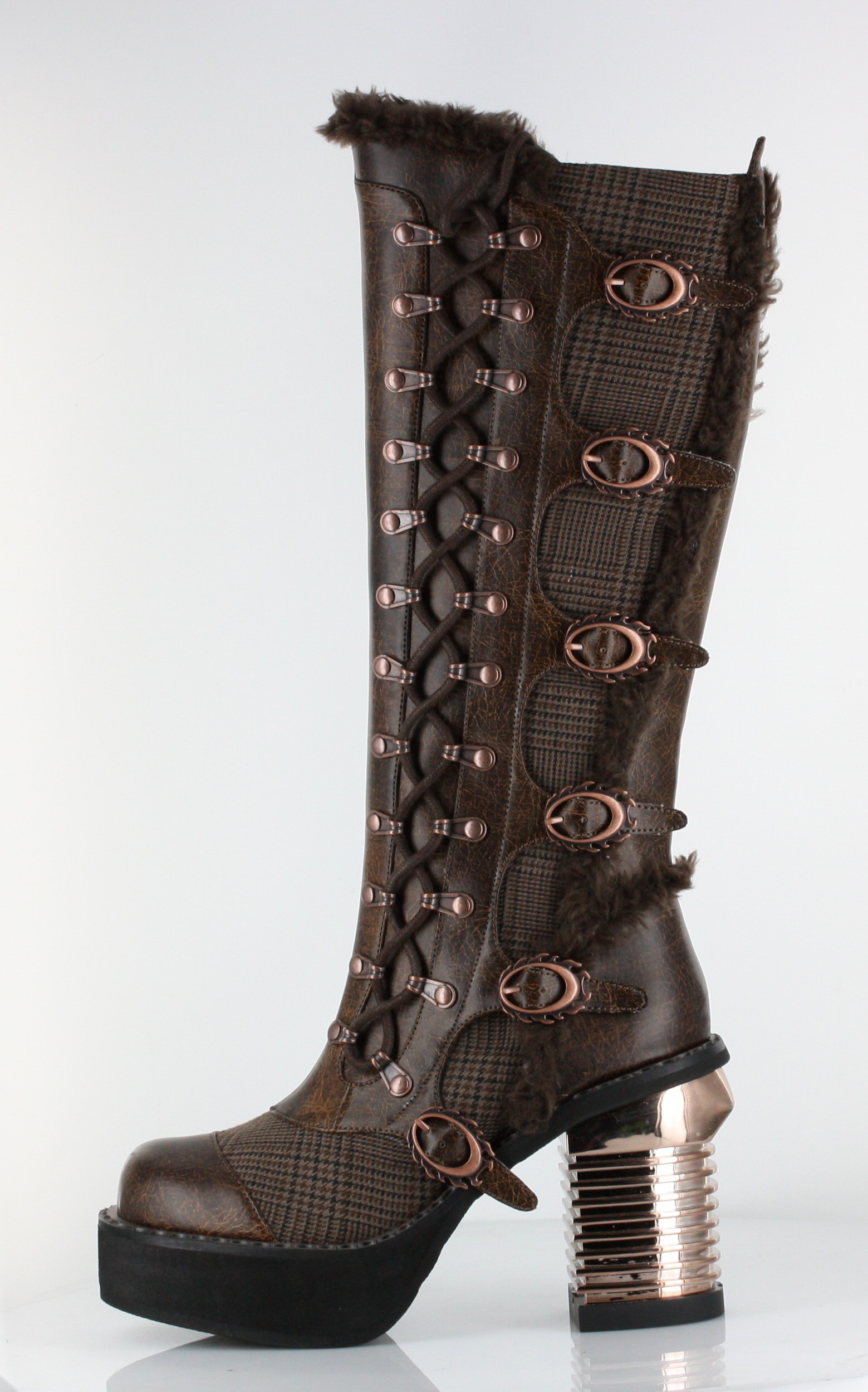 Langdon - Unisex Knee-High Platform Boot