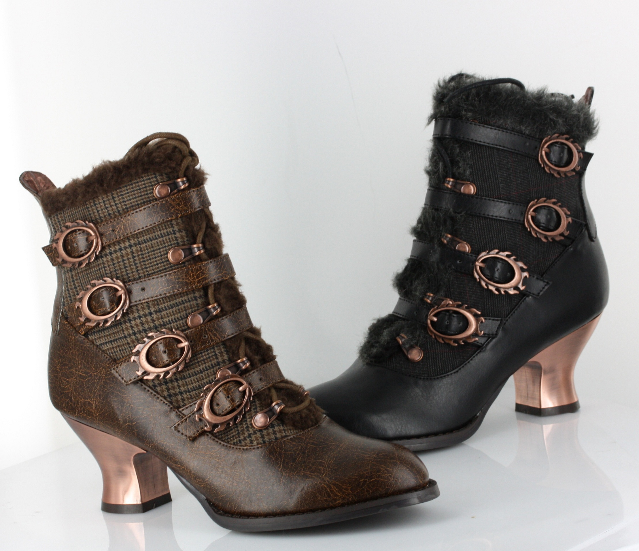 Nephele - Victorian Steampunk Boot