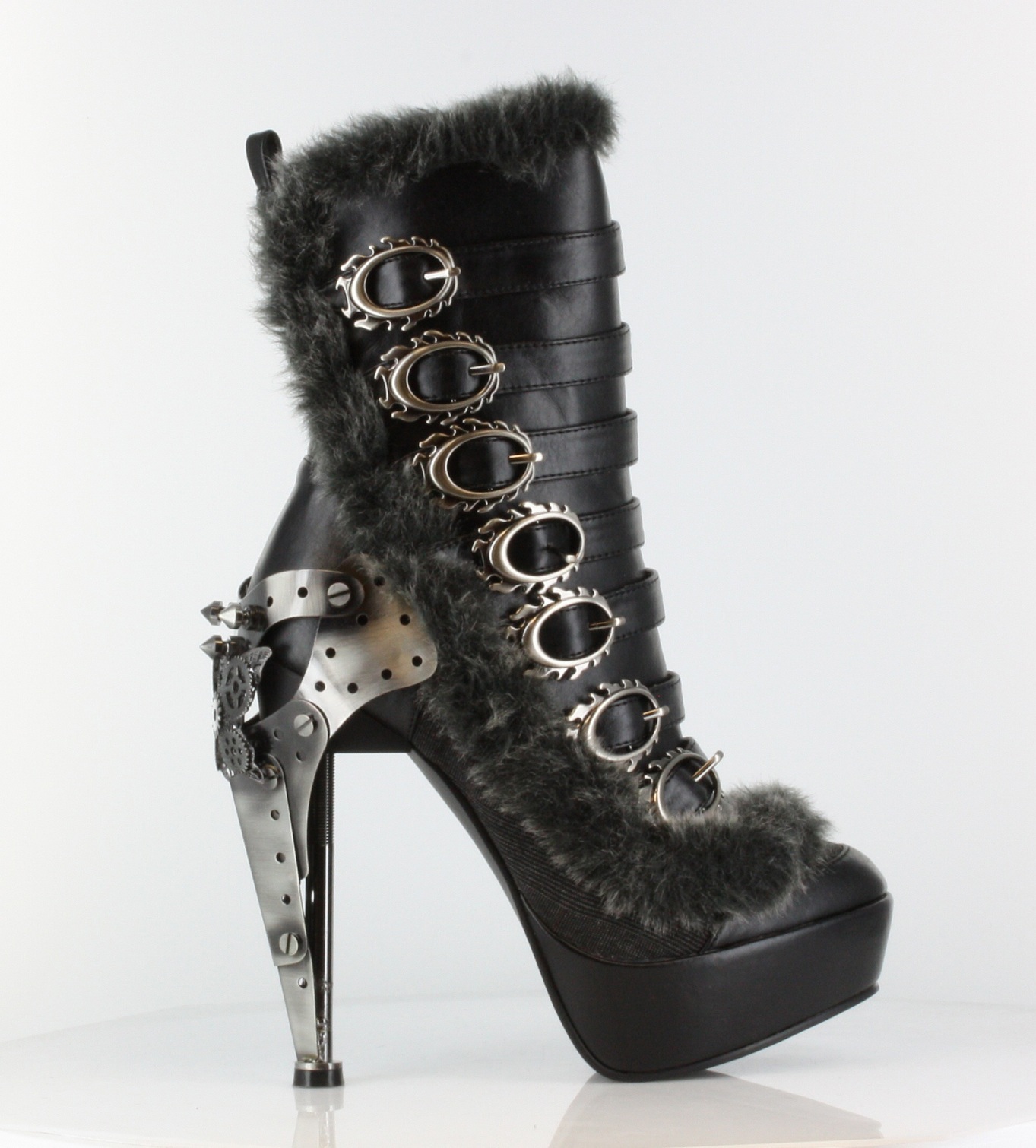 Polaro - Platform Steampunk Urban Boot