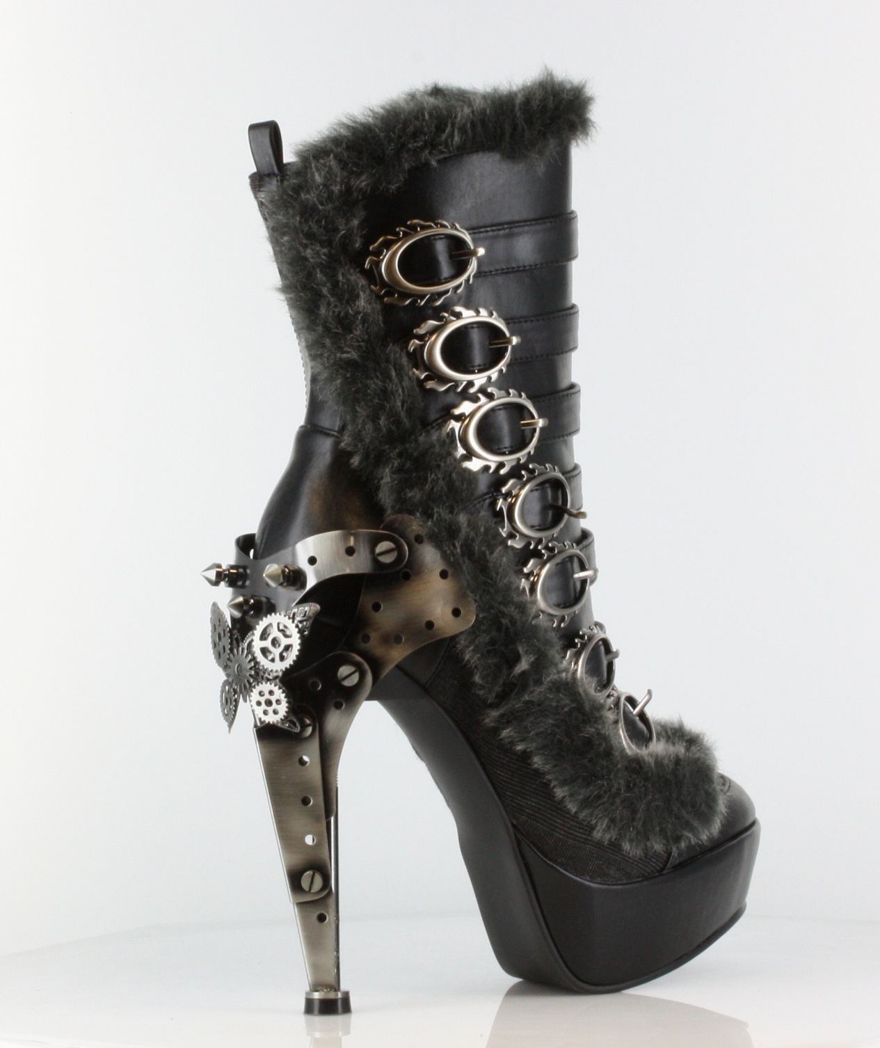 Polaro - Platform Steampunk Urban Boot