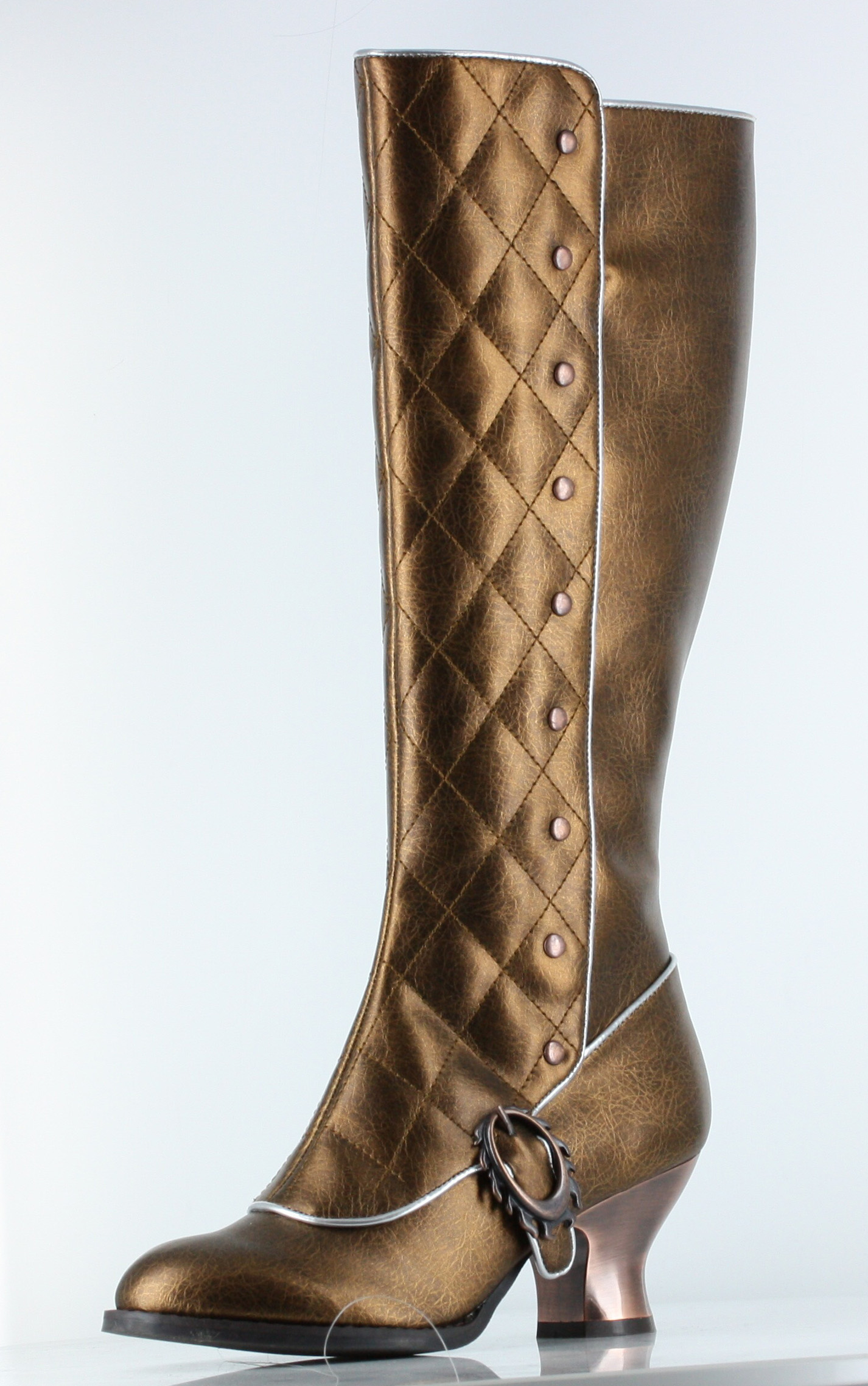 Victoriana - Steampunk Retro Knee Boot