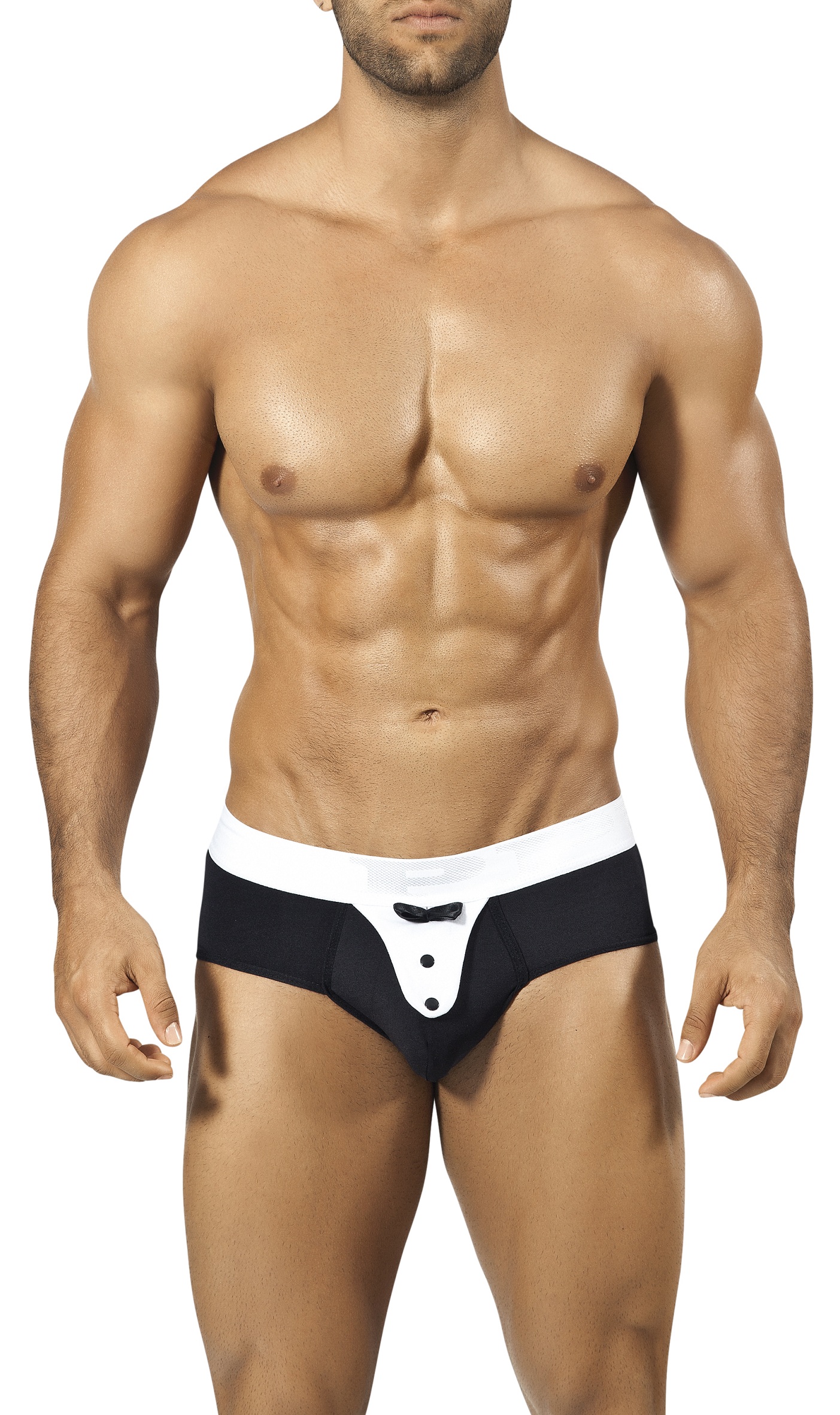 Mens Tuxedo Front Briefs